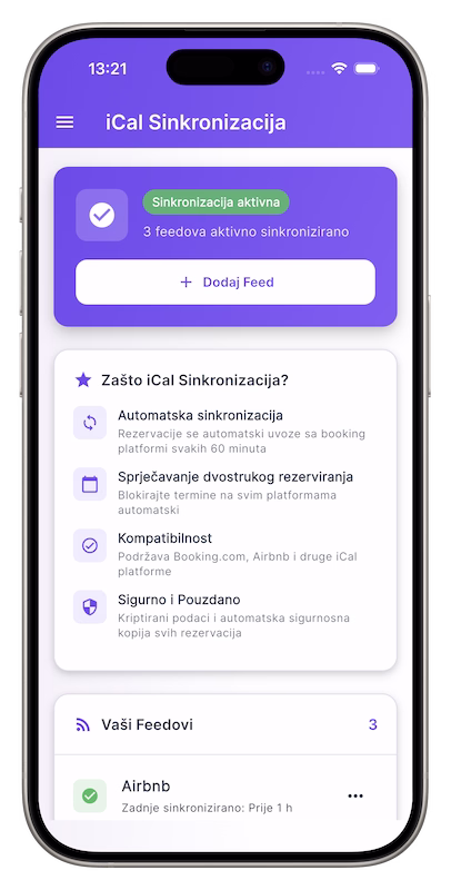 iCal Sinkronizacija